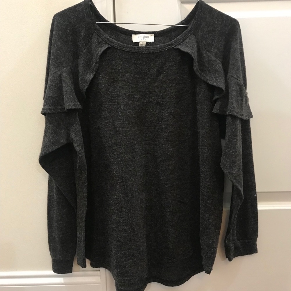 Umgee Ruffle Sleeve Top